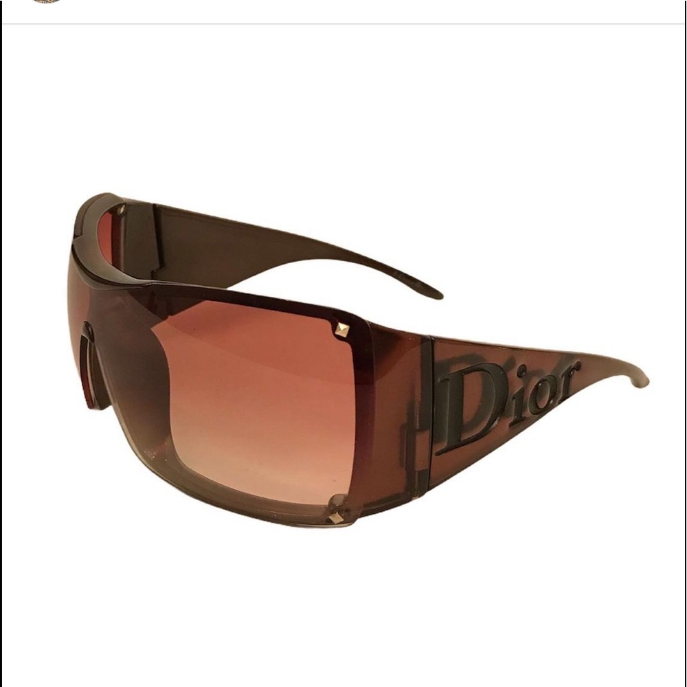AUTHENTIC VINTAGE DIOR OVERSHINE 2 SUNGLASSES.
